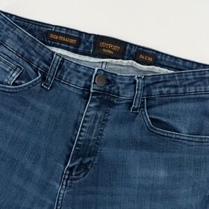OUTPOST MAKERS Slim Straight Dark Wash Denim Jeans Men's Size 34x34